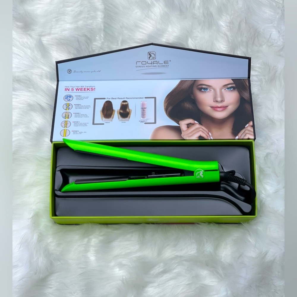 NEW‼️ LAST 3 💚 Royale Hair Straightener ROYALE Ceramic Flat iron